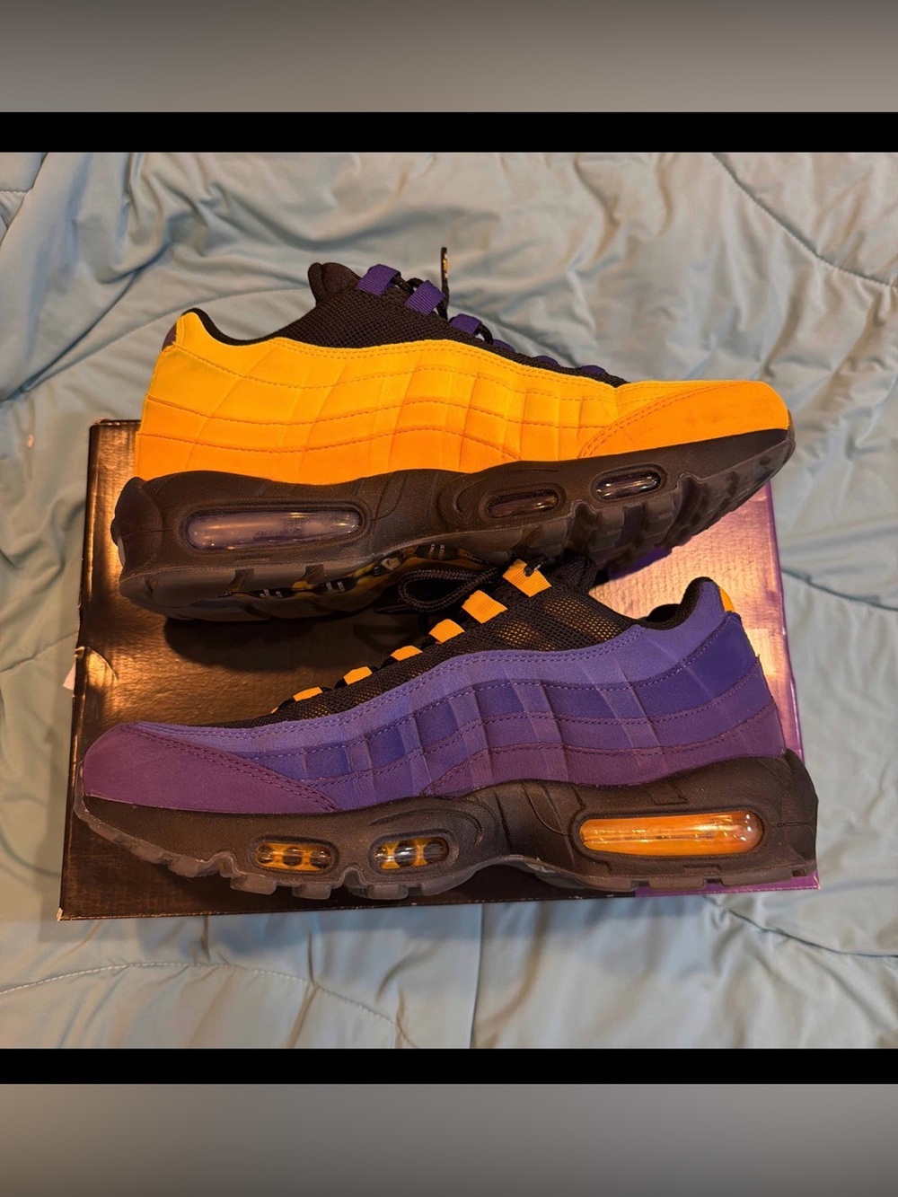 Nike LeBron James x Air Max 95 NRG "Home Team" - Size 9 CZ3624-001